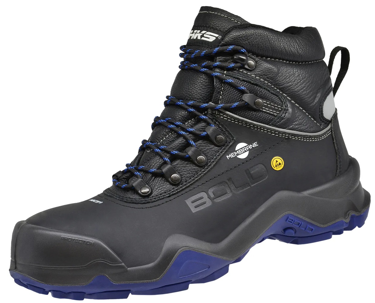 HKS® BLUE DELTA 1 TP DRY (W/S/N) Sicherheitshalbstiefel SRC S3  805148